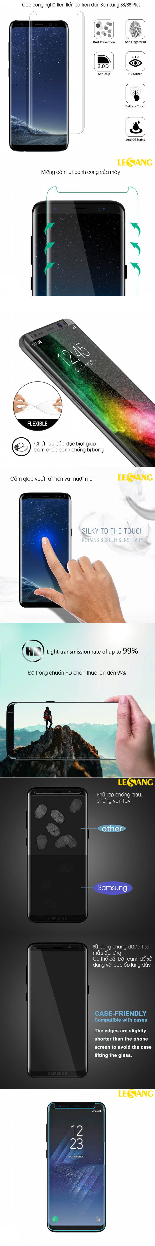 Miếng dán S9 Plus Full màn hình theo bộ của Samsung 23645